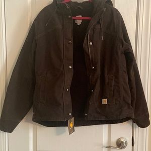 Carhartt coat with hood